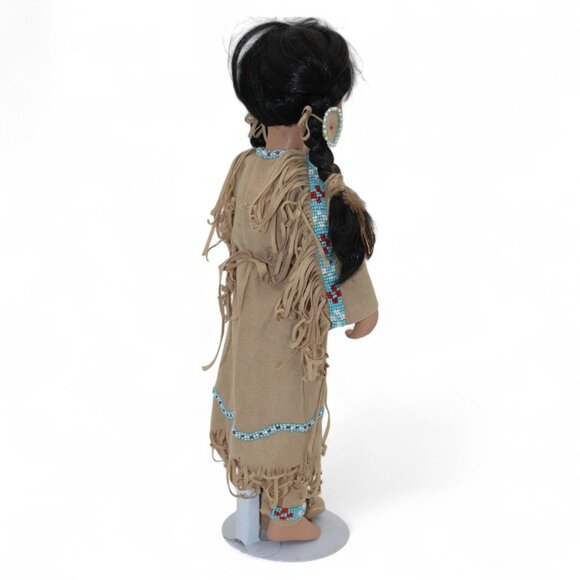 American Diary Porcelain Doll Many Stars By Linda Mason - Picture 8 of 12